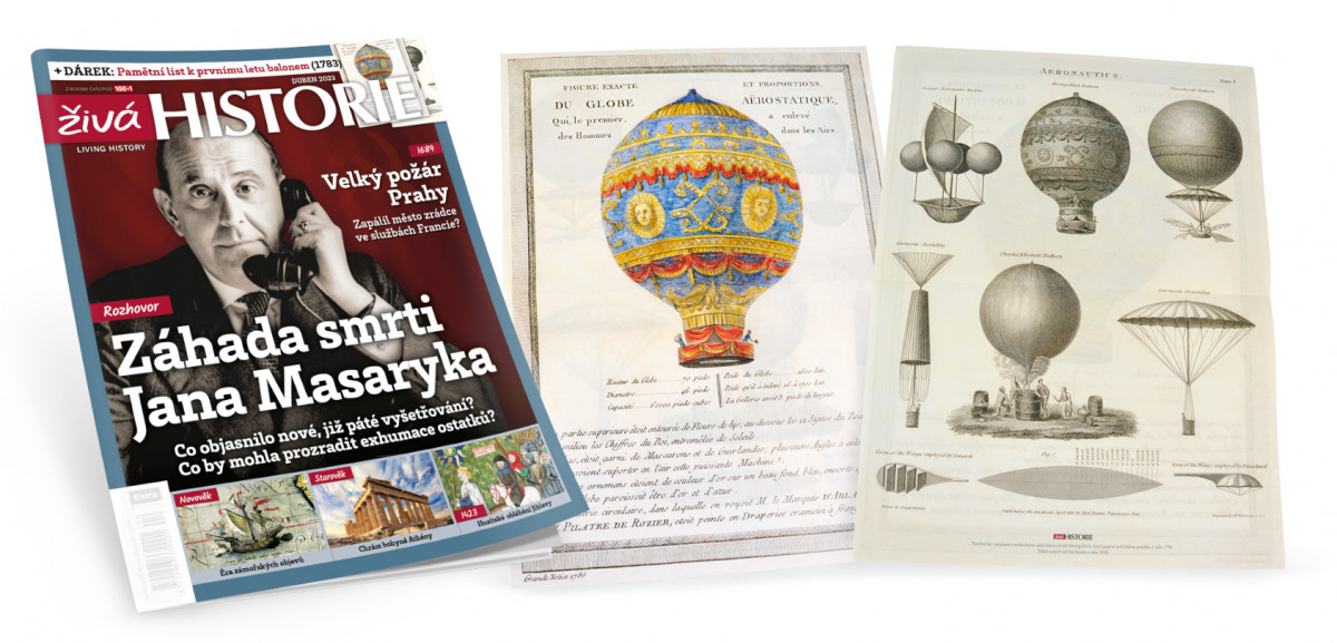 Živá historie 4/2023 - Záhada smrti Jana Masaryka