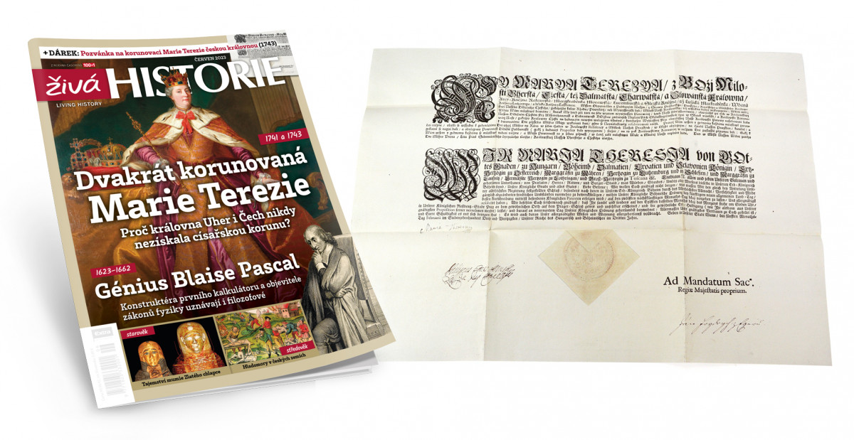 živá historie 6/2023 - Dvakrát korunovaná Marie Terezie