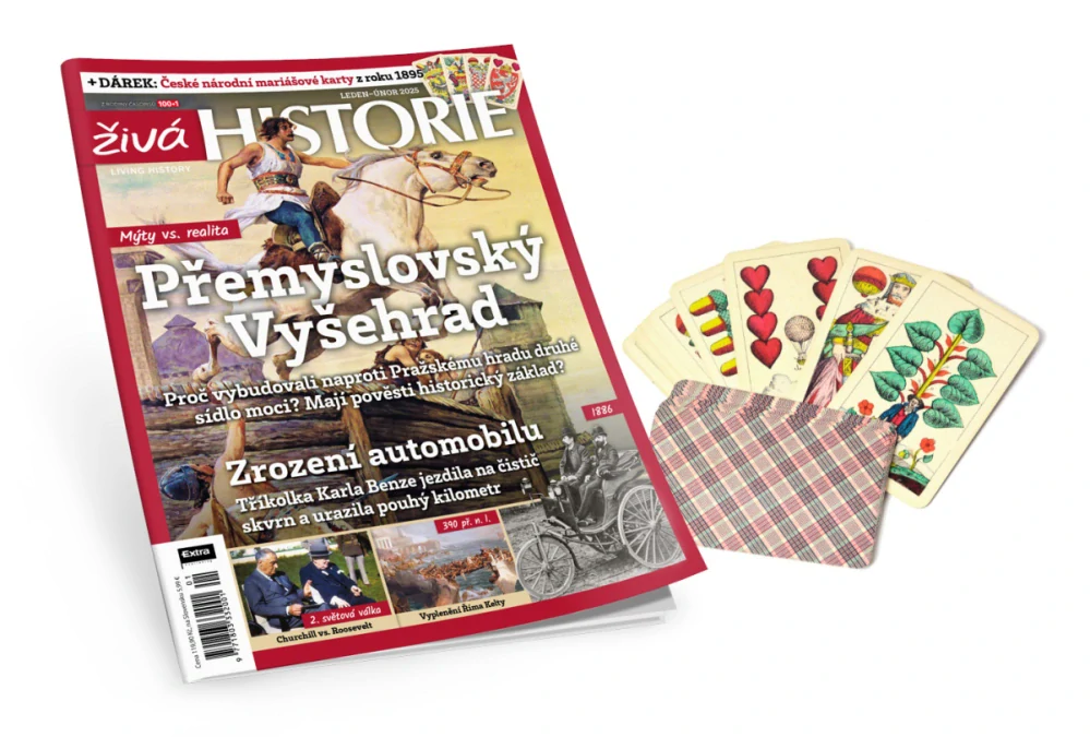 Živá historie 1-2/2025 - Přemyslovský Vyšehrad