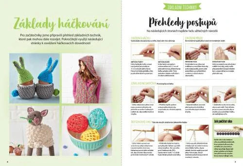 Pestrobarevné háčkování