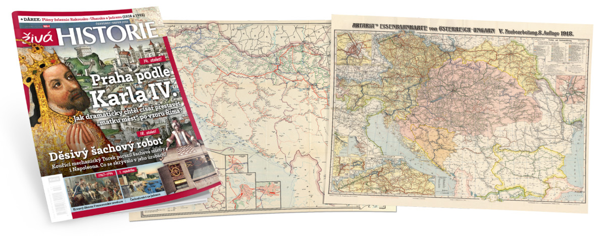Živá historie 7-8/2023 - Praha podle Karla IV.