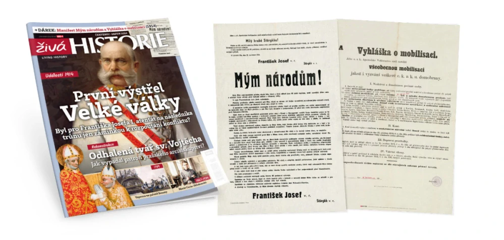 Živá historie 7-8/2024 - První výstřel Velké války