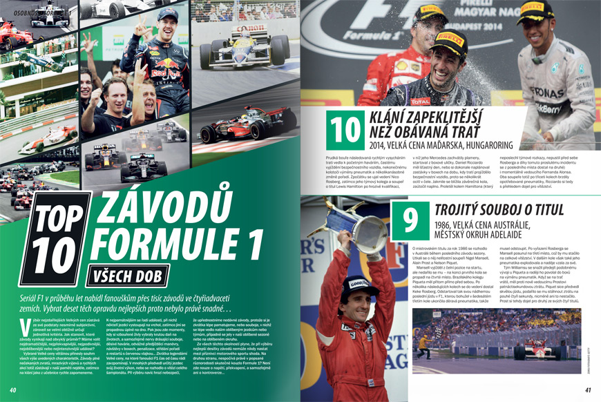 Legendy Formule 1 - Kompletní příběh