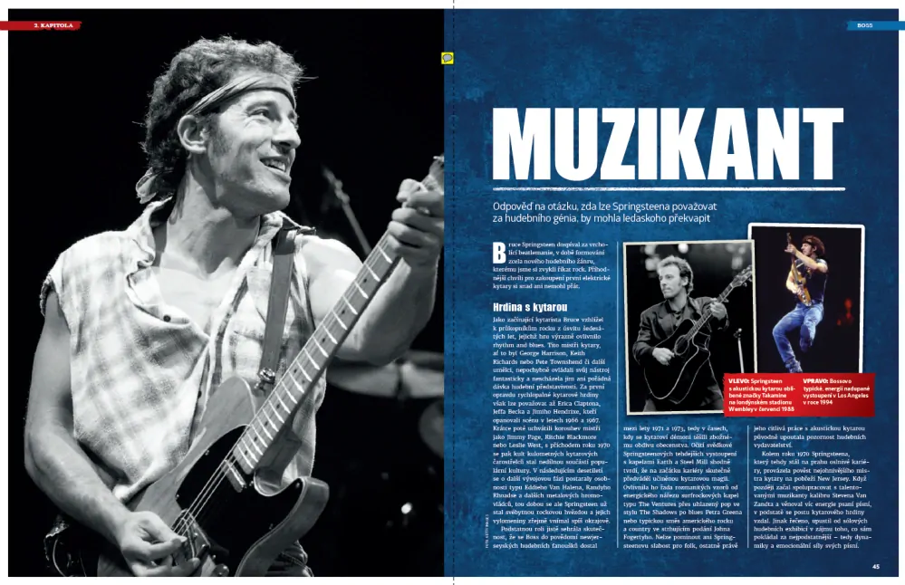 Bruce Springsteen – Kompletní příběh