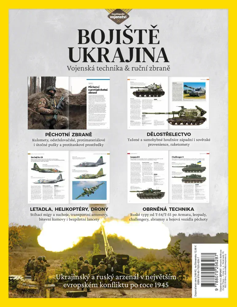 Bojiště Ukrajina – Vojenská technika & ruční zbraně