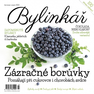 Bylinkář červenec-srpen 2022 - Zázračné borůvky