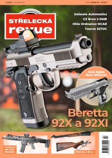 STŘELECKÁ revue 2/2025 - Beretta 92X a 92XI