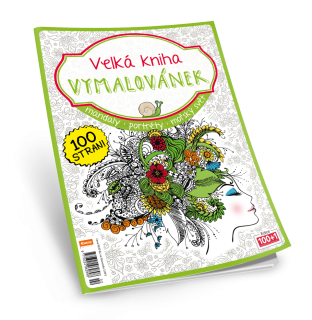 Jarní Velká kniha Vymalovánek (č. 2)