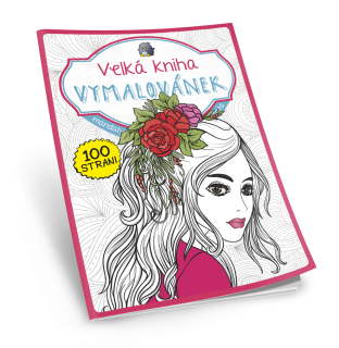 Purpurová Velká kniha Vymalovánek (č. 8)